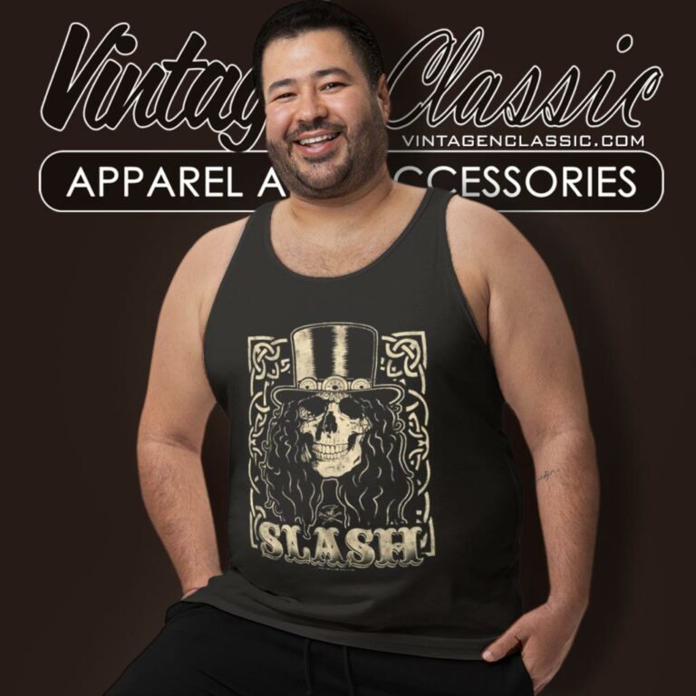 Guns N Roses Shirt Slash Skull Cream Tank Top Racerback Guns N Roses Shirt Slash Skull Cream Tank Top Racerback