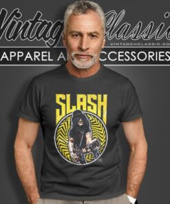Guns N Roses Shirt Slash Vintage Gold Wheel 4 Guns N Roses Shirt Slash Vintage Gold Wheel T Shirt