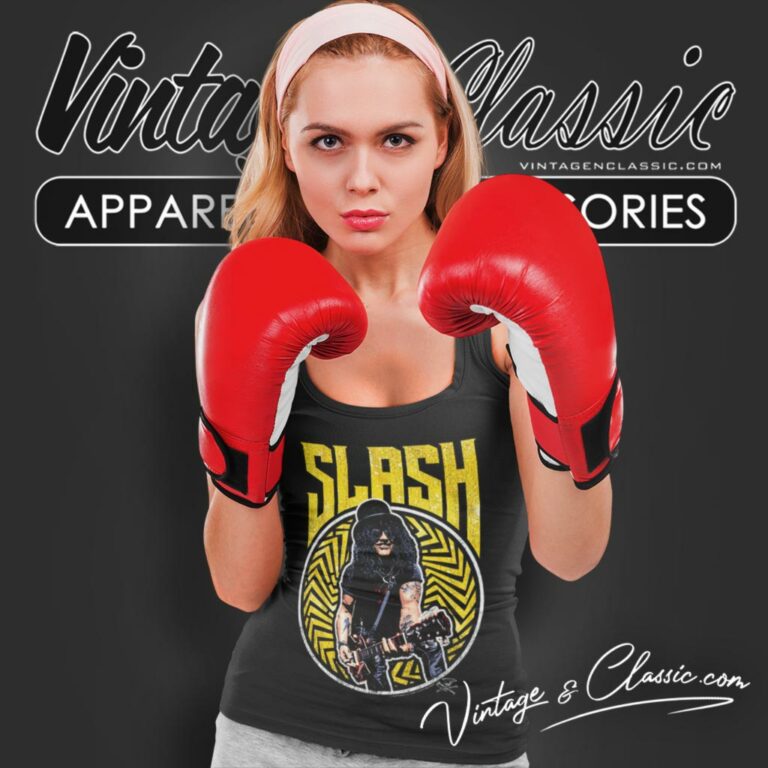 Guns N Roses Shirt Slash Vintage Gold Wheel Tank Top Racerback Guns N Roses Shirt Slash Vintage Gold Wheel Tank Top Racerback