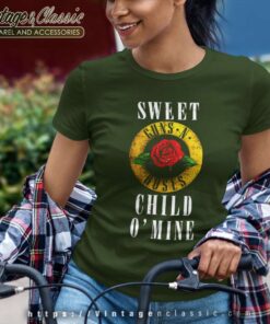 Guns N Roses Shirt Sweet Child O Mine Women TShirt