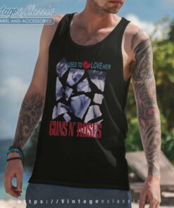 Guns N Roses Shirt Used To Love Her Tank Top Racerback