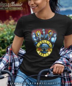 Guns N Roses Skeletons Bullets Shirt 4 Guns N Roses Skeletons Bullets Tshirt