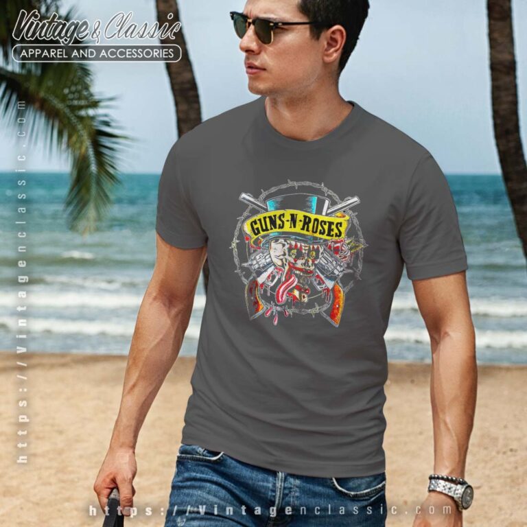 Guns N Roses Skull Guns Tshirt Guns N Roses Skull Guns Tshirt