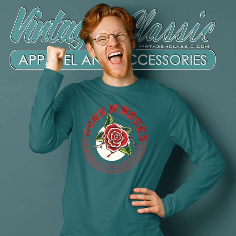 Guns N Roses Use Your Illusion Long Sleeve Tee 1 Guns N Roses Use Your Illusion Long Sleeve Tee 1