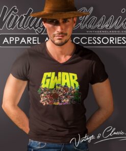Gwar Animated Members V Neck TShirt