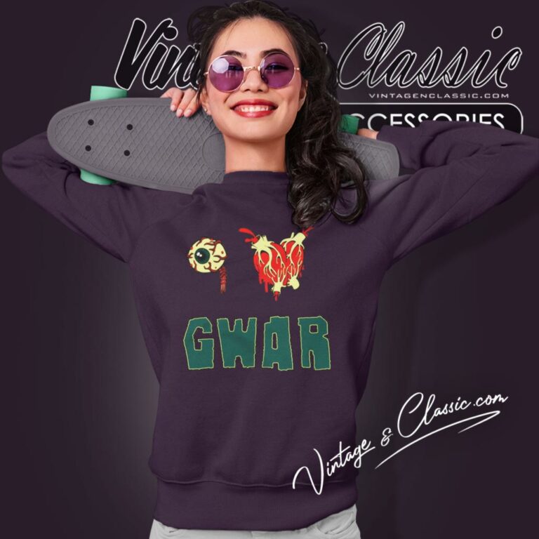 Gwar Eye Love Sweatshirt Gwar Eye Love Sweatshirt