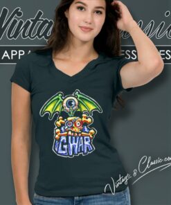 Gwar Flying Eye V Neck TShirt