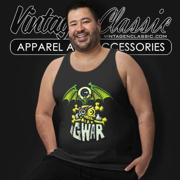 Gwar Flying Eyeball Tank Top Racerback Gwar Flying Eyeball Tank Top Racerback