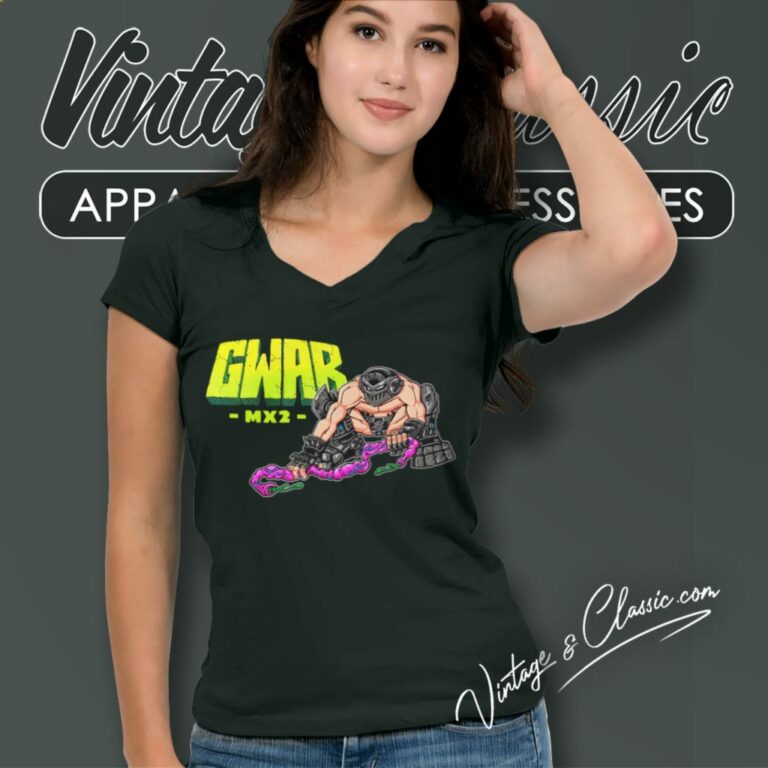 Gwar Mx2 V Neck TShirt Gwar Mx2 V Neck TShirt