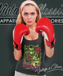 Gwar Neon Faces Tank Top Racerback