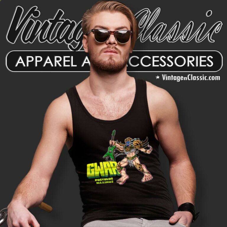 Gwar Pustulus Maximus Tank Top Racerback Gwar Pustulus Maximus Tank Top Racerback