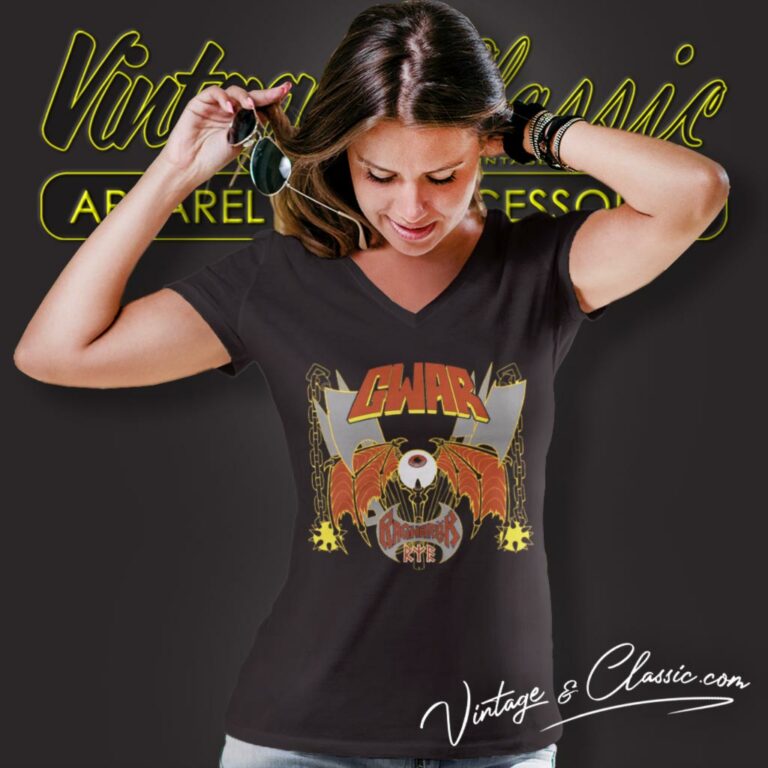 Gwar Ragnarok Rye V Neck TShirt Gwar Ragnarok Rye V Neck TShirt