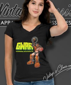 Gwar Sawborg Destructo V Neck TShirt