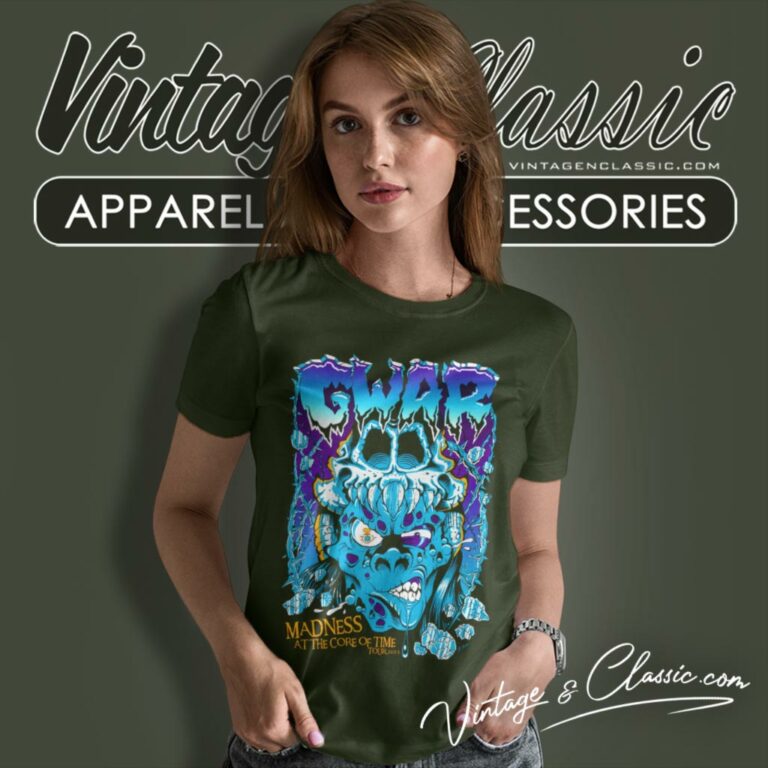 Gwar Shirt Madness At The Core Of Time Women T Shirt Gwar Shirt Madness At The Core Of Time Women T Shirt