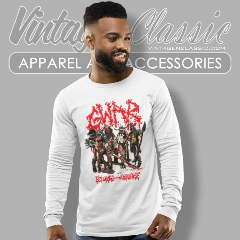 Gwar Shirt Scumdogs Of The Universe Long Sleeve Tee Gwar Shirt Scumdogs Of The Universe Long Sleeve Tee