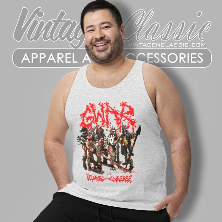 Gwar Shirt Scumdogs Of The Universe Tank Top Racerback Gwar Shirt Scumdogs Of The Universe Tank Top Racerback