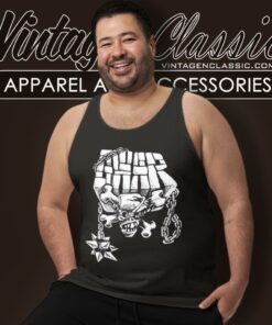 Gwar Shirt Skull And Mace Tank Top Racerback