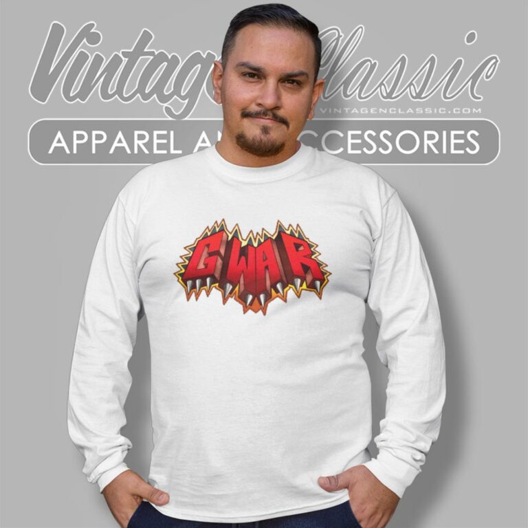 Gwar Shirt The New Dark Ages Logo Long Sleeve Tee Gwar Shirt The New Dark Ages Logo Long Sleeve Tee