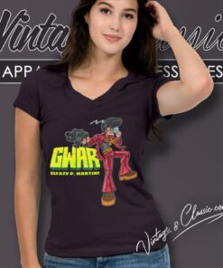 Gwar Sleazy V Neck TShirt
