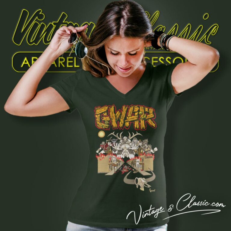 Gwar Street V Neck TShirt Gwar Street V Neck TShirt