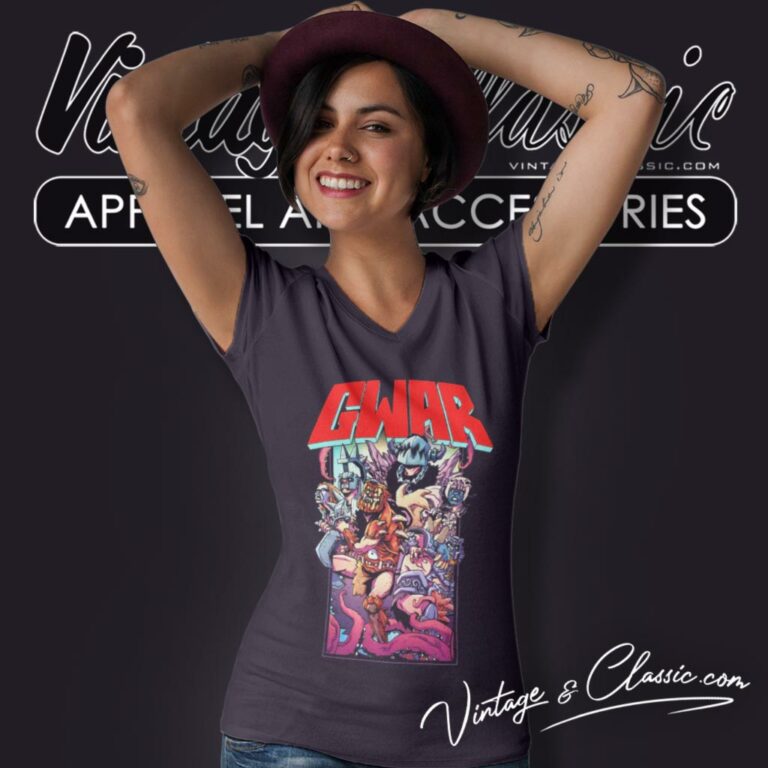 Gwar Yig Comic V Neck TShirt Gwar Yig Comic V Neck TShirt