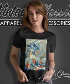 Gyarados Fish Japanese Wave Women T Shirt