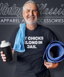 H Pearl Davis Fat Chicks Belong In Jail Shirt 4 H Pearl Davis Fat Chicks Belong In Jail V Neck TShirt