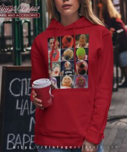 Hairstyles Of The Worm Dennis Rodman Hoodie