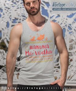 Hakuna Mo Vodka Lion King Tank Top Racerback