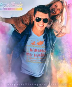 Hakuna Mo Vodka Lion King V Neck TShirt