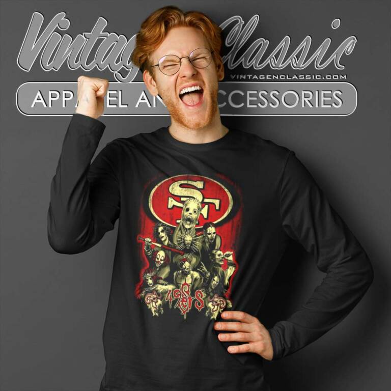 Halloween 49ers Shirt Gift For San Francisco 49ers Long Sleeve Tee Halloween 49ers Shirt Gift For San Francisco 49ers Long Sleeve Tee