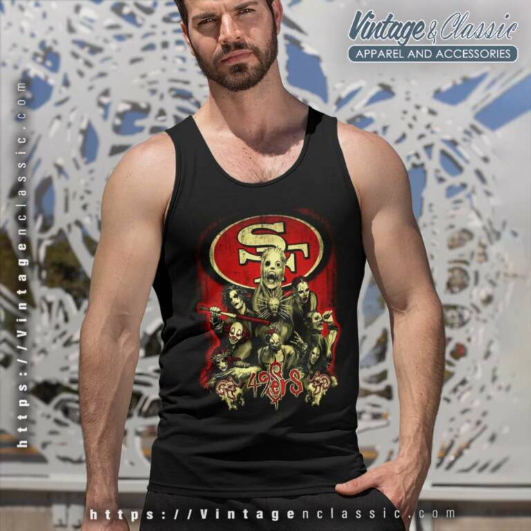 Halloween 49ers Shirt Gift For San Francisco 49ers Tank Top Racerback Halloween 49ers Shirt Gift For San Francisco 49ers Tank Top Racerback