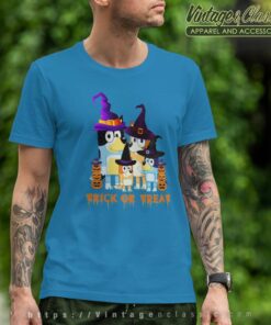 Halloween Bluey Family Pumpkin T Shirt