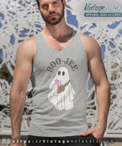 Halloween Boo Jee Ghost Tank Top Racerback