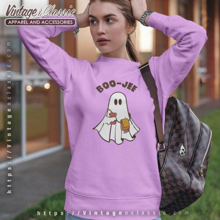Halloween Boo Jee Spooky Ghost Sweatshirt Halloween Boo Jee Spooky Ghost Sweatshirt