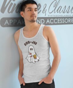 Halloween Boo Jee Spooky Ghost Tank Top Racerback
