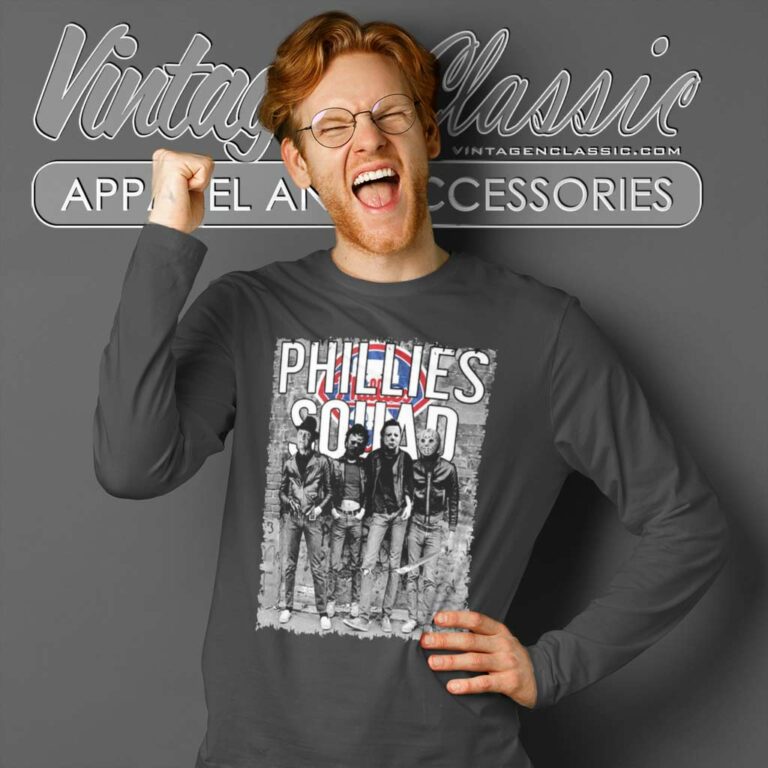 Halloween Freddy Jason Michael Myers Long Sleeve Tee Halloween Freddy Jason Michael Myers Long Sleeve Tee