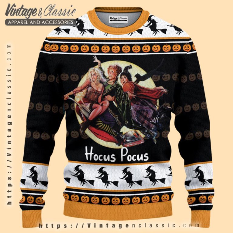 Halloween Hocus Pocus Ugly Christmas Sweater Ugly Christmas Sweater Halloween Hocus Pocus Ugly Christmas Sweater Ugly Christmas Sweater