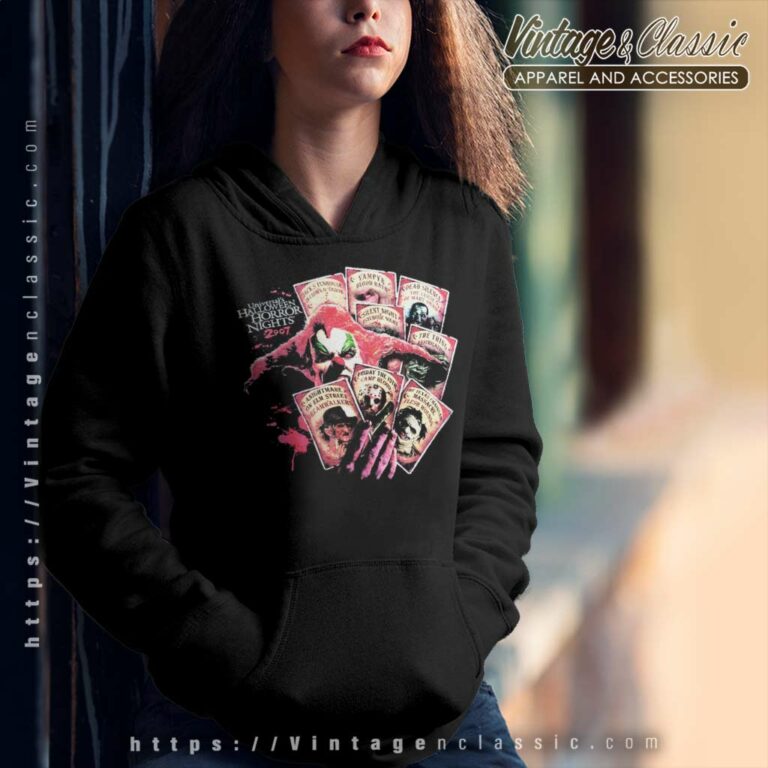 Halloween Horror Nights 2007 Poster Hoodie Halloween Horror Nights 2007 Poster Hoodie