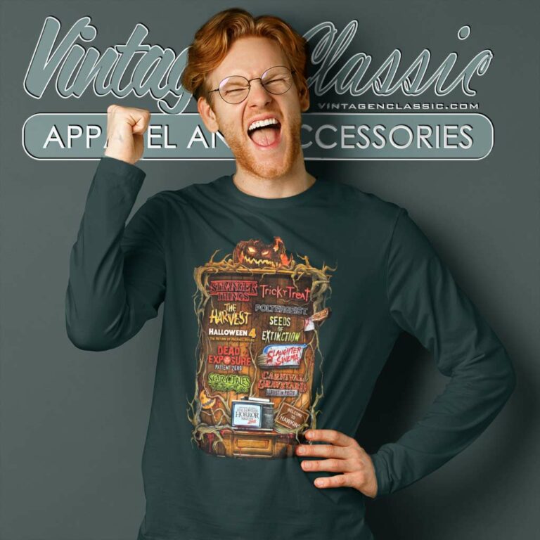 Halloween Horror Nights 2018 Stranger Things Long Sleeve Tee Halloween Horror Nights 2018 Stranger Things Long Sleeve Tee