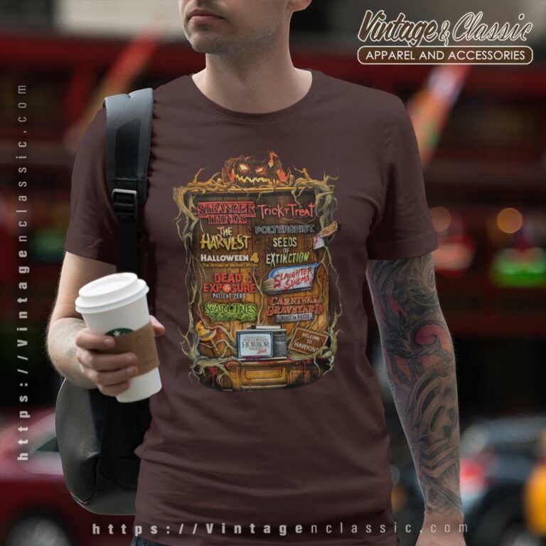 Halloween Horror Nights 2018 Stranger Things T Shirt Halloween Horror Nights 2018 Stranger Things T Shirt