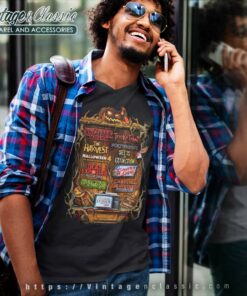 Halloween Horror Nights 2018 Stranger Things V Neck TShirt