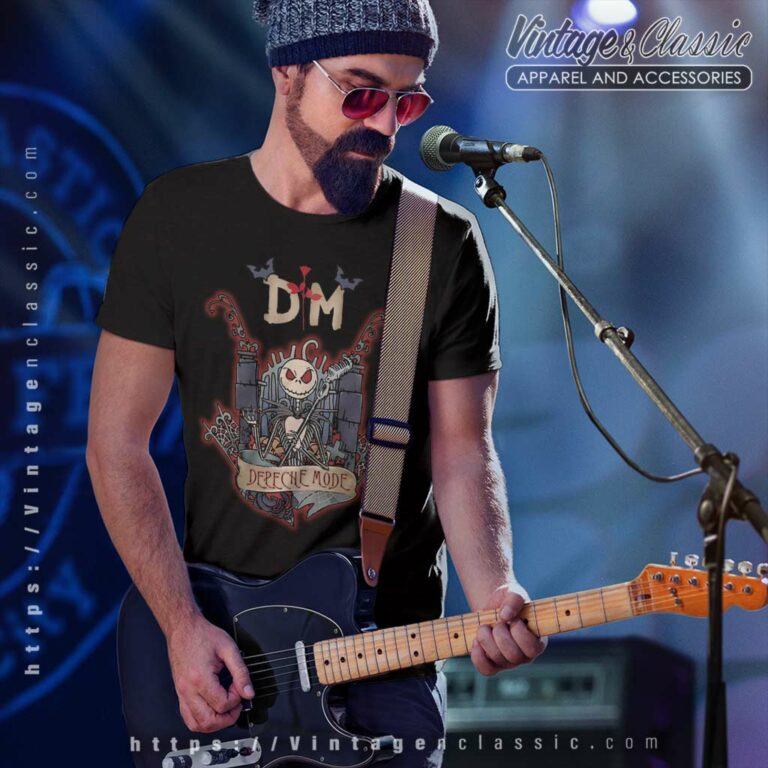 Halloween Jack Skellington Depeche Mode T Shirt Halloween Jack Skellington Depeche Mode T Shirt