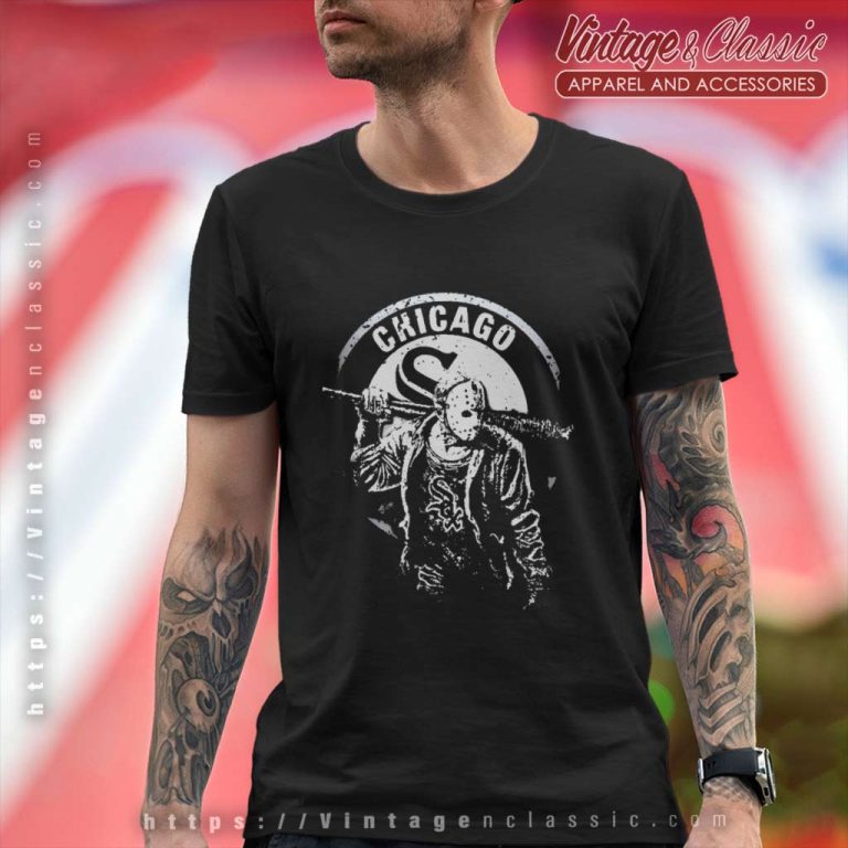 Halloween Jason Voorhees Chicago White Sox T Shirt Halloween Jason Voorhees Chicago White Sox T Shirt