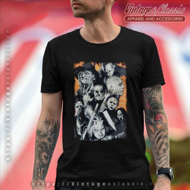 Halloween Killer Squad Freddy Jason Chucky T Shirt Halloween Killer Squad Freddy Jason Chucky T Shirt