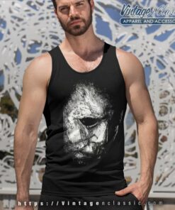 Halloween Michael Myers Shirt Gift For Fan Tank Top Racerback