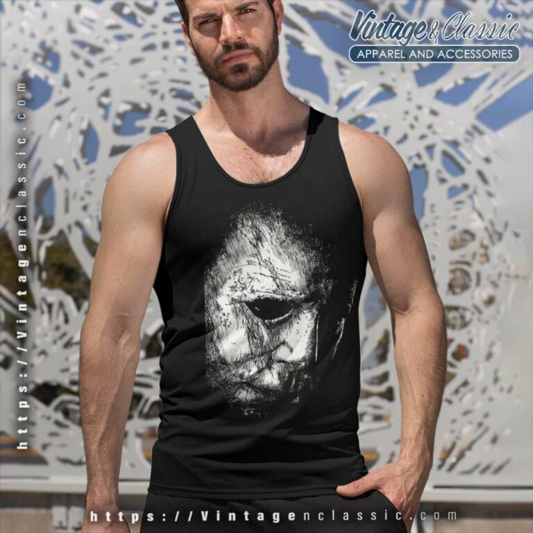 Halloween Michael Myers Shirt Gift For Fan Tank Top Racerback Halloween Michael Myers Shirt Gift For Fan Tank Top Racerback