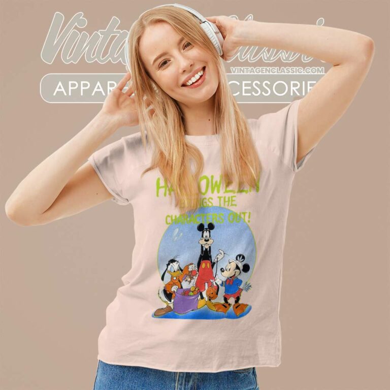 Halloween Mickey And Friends Disneyland Women TShirt Halloween Mickey And Friends Disneyland Women TShirt