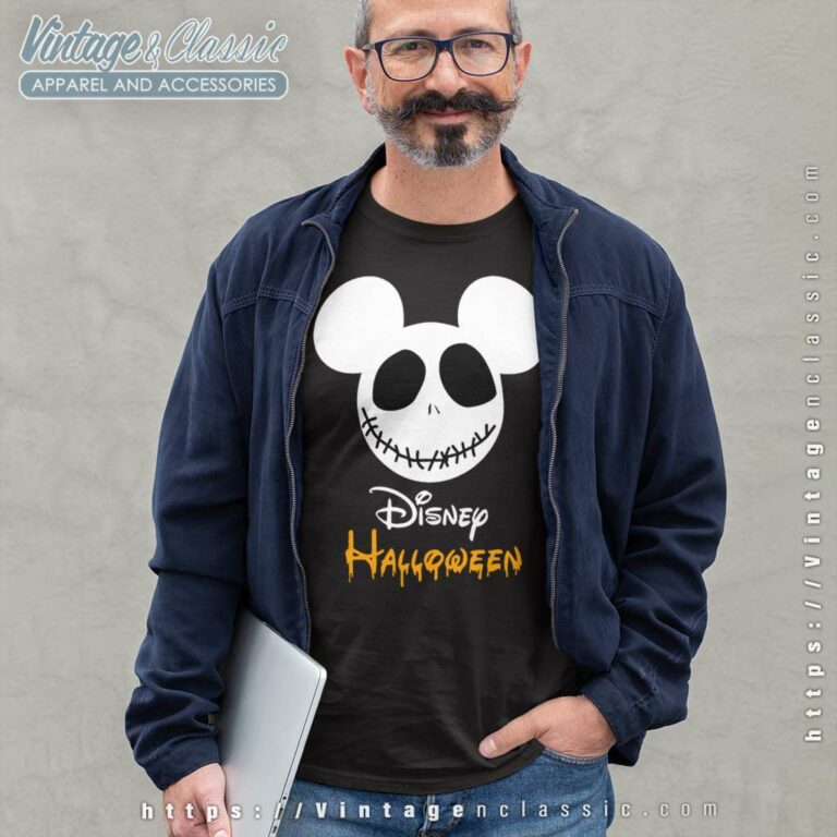 Halloween Mickey Disney Jack Skellington Longsleeves Halloween Mickey Disney Jack Skellington Longsleeves