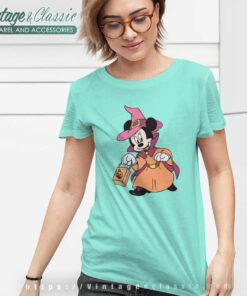 Halloween Minnie Trick Or Treat T Shirt